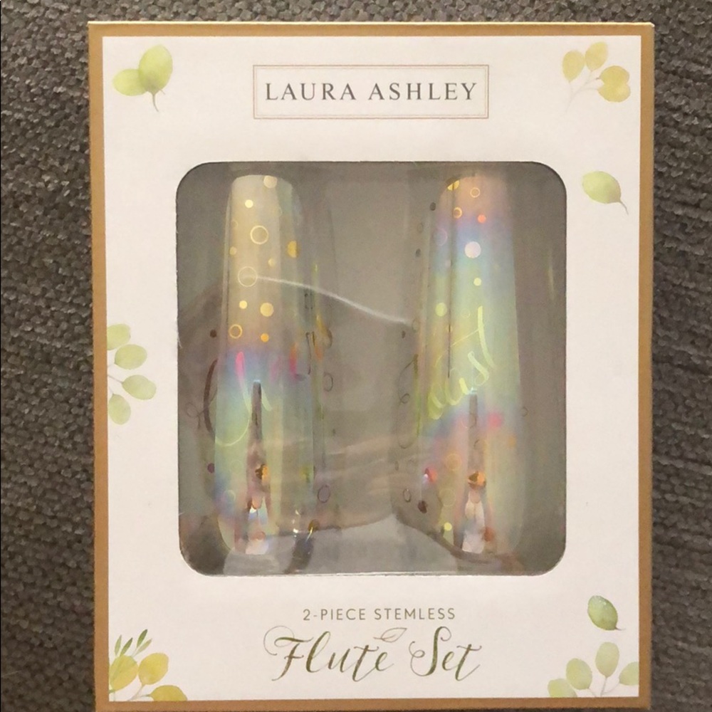 NWT Stemless Flute Set
